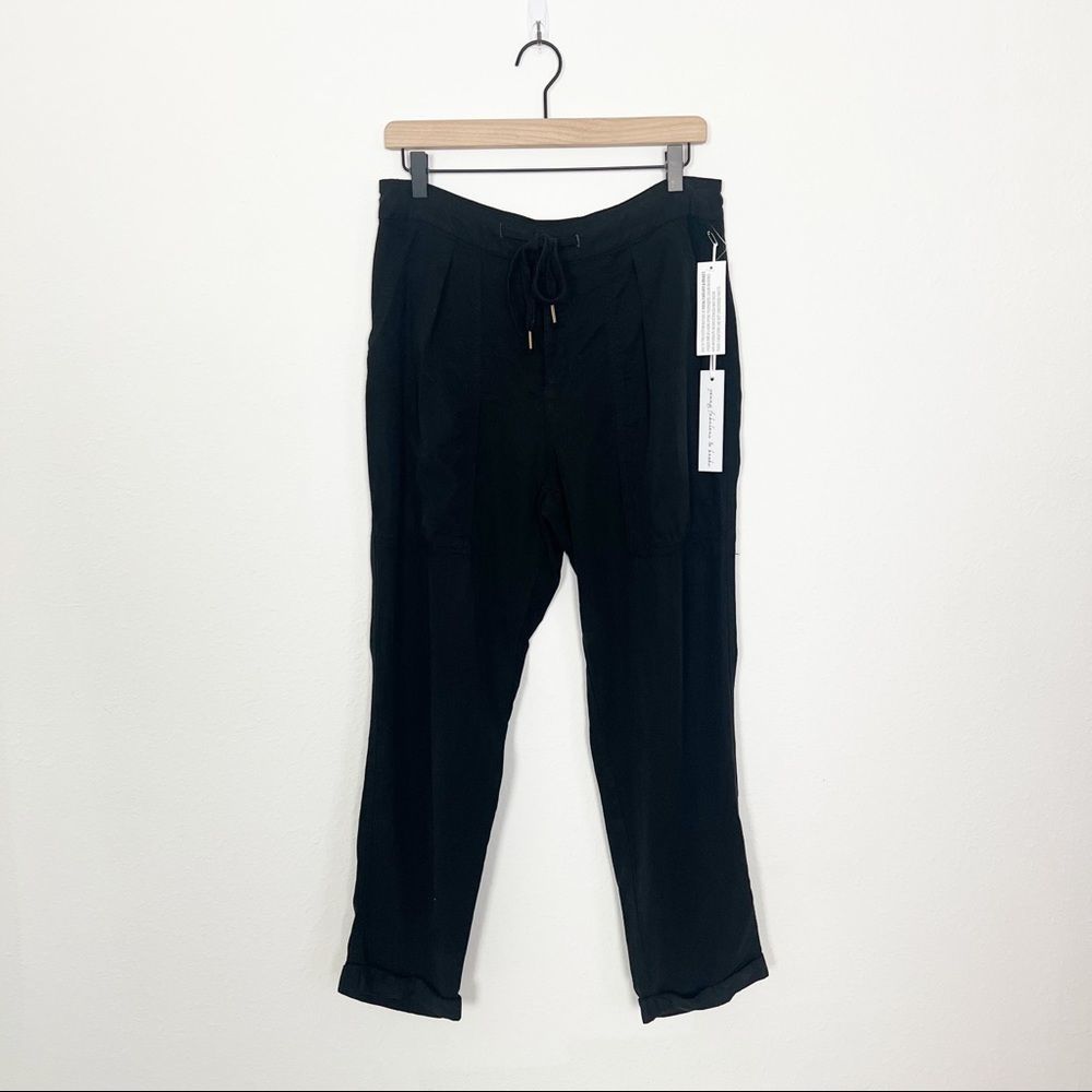✨Young Fabulous & Broke✨Pleated Front Straight Leg Pants 🌹